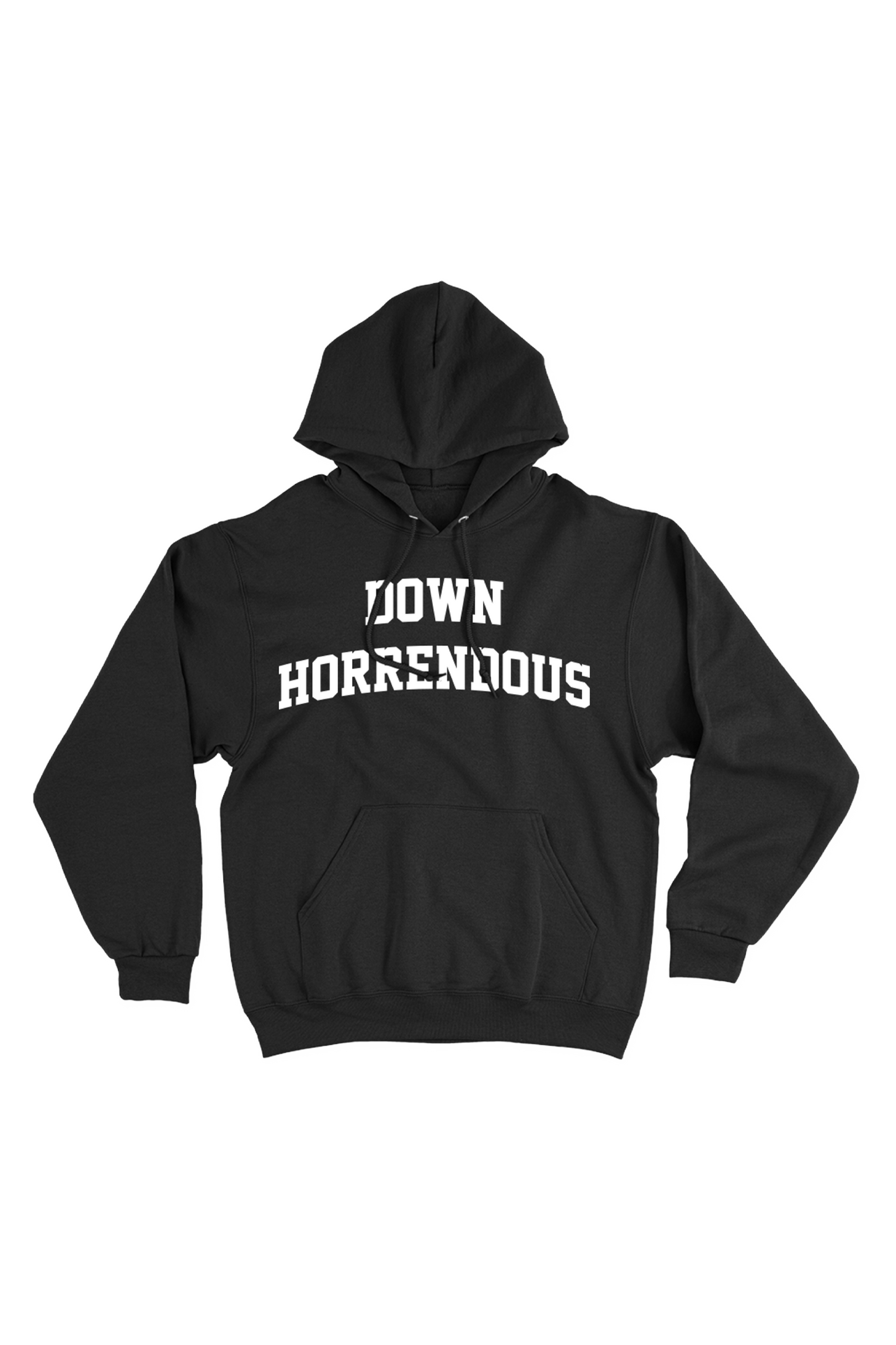 Down Horrendous Black Hoodie
